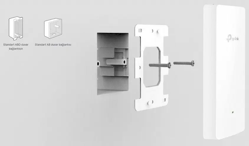 Tp-Link EAP225-Wall Omada AC1200 Access Point