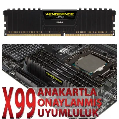 Corsair CMK16GX4M2E3200C16 Ram Bellek