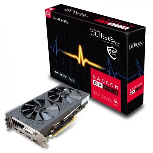 Sapphire Pulse RX 570 8G G5 11266-66-20G Gaming Ekran Kartı