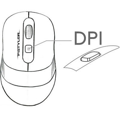 A4 Tech FG1010 Mavi Kablosuz Klavye Mouse Set 