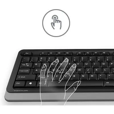 A4 Tech FG1010 Mavi Kablosuz Klavye Mouse Set