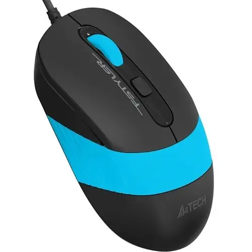 A4 Tech FM10 Kablolu Mavi Mouse