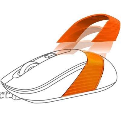 A4 Tech FM10 Kablolu Mavi Mouse