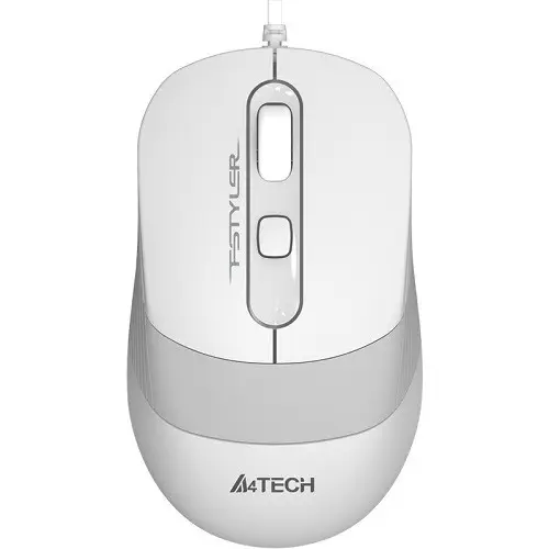 A4 Tech FM10 Kablolu Beyaz Mouse
