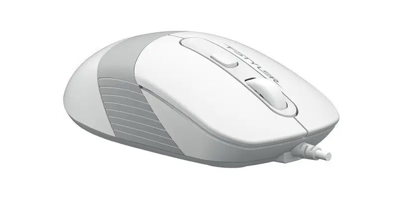 A4 Tech FM10 Kablolu Beyaz Mouse