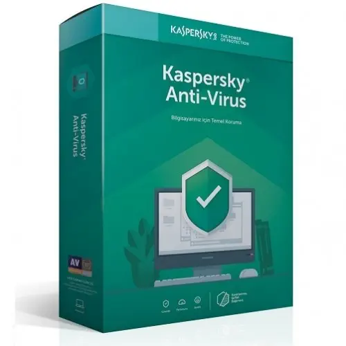 Kaspersky Antivirüs 2019 Türkçe 2 Kullanıcı 1 Yıl