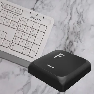 A4 Tech FG1010 USB TR Q Beyaz Kablosuz Klavye Mouse Set