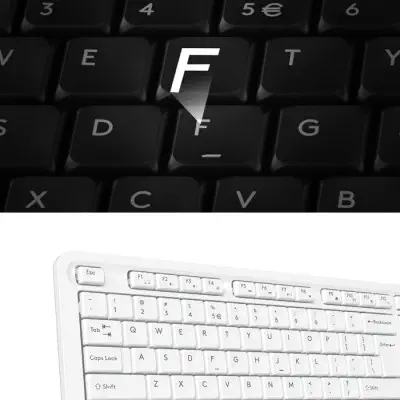 A4 Tech FG1010 USB TR Q Beyaz Kablosuz Klavye Mouse Set