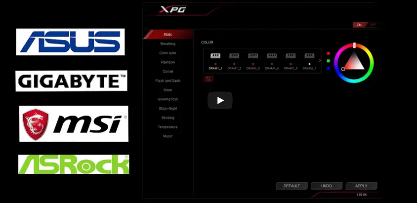 Adata XPG Single D41 AX4U300038G16A-ST41 8GB Gaming Oyuncu Ram