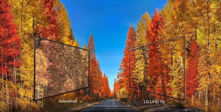 LG 49UK6470 49 inç Uydu Alıcılı Smart 4K Ultra HD LED Tv