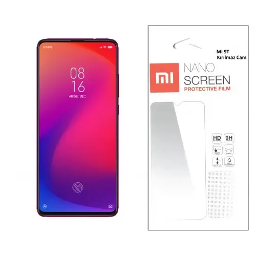 Xiaomi Mi 9T Kırılmaz Cam Ekran Koruyucu