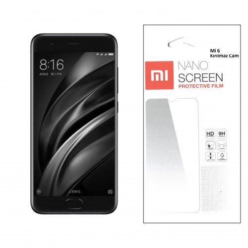 Xiaomi Mi 6 İçin Nano Kırılmaz Cam Ekran Koruyucu