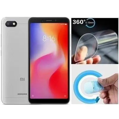 Xiaomi Redmi 6 İçin Nano Kırılmaz Cam Ekran Koruyucu