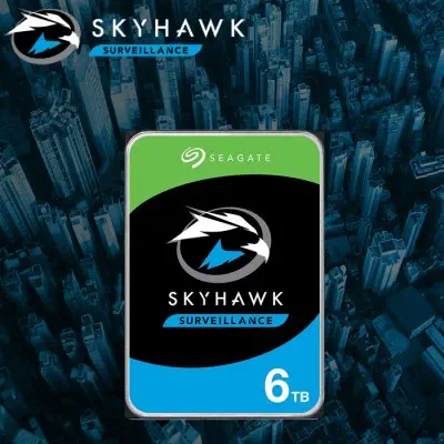 Seagate Skyhawk 3.5″ 6TB  ST6000VX0023