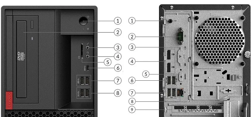 Lenovo ThinkStation P330 30C50062TX Sunucu