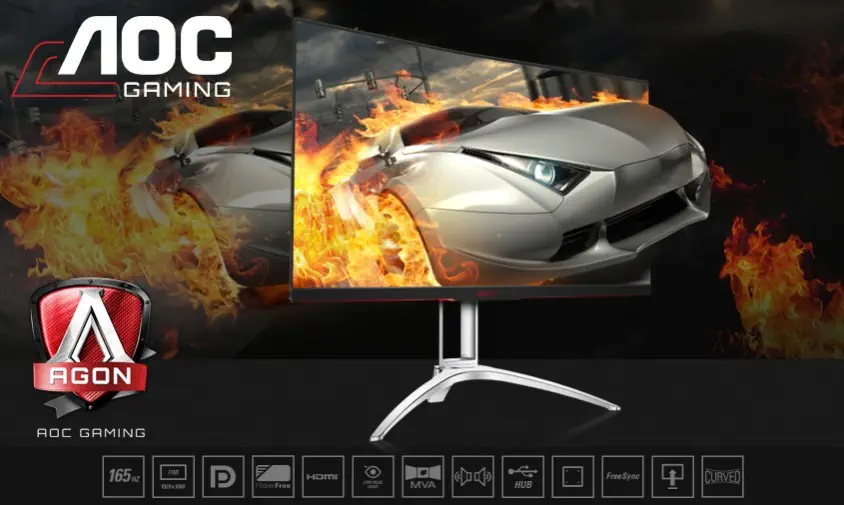 AOC AG272FCX6 27 inç Curved Gaming Monitör