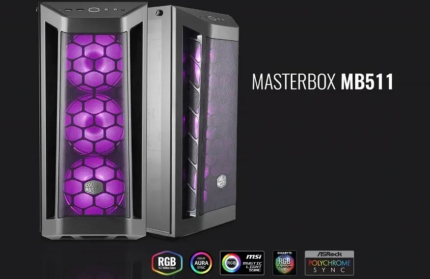 Cooler Master MasterBox RC-MCB-B511D-KGN65-RGB  650W 