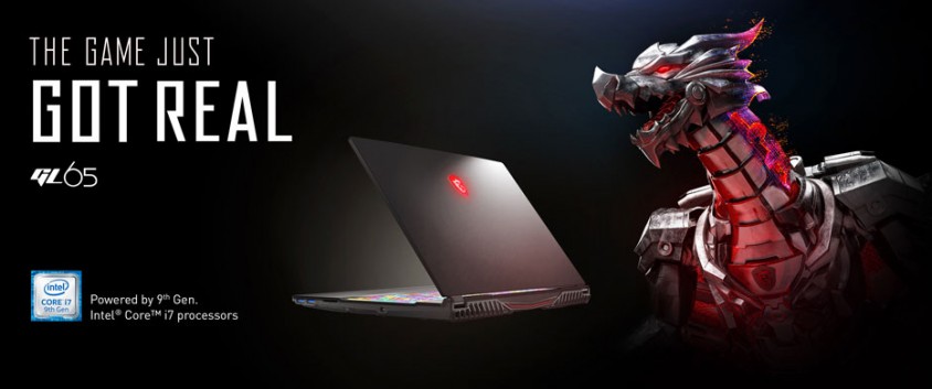 MSI GL65 9SE-014XTR Gaming Notebook