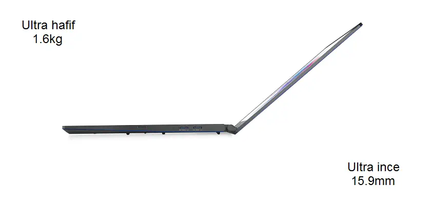 MSI PS63 Modern 8RD-263TR i7 15.6″ Windows10 Notebook