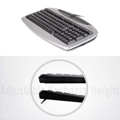 A4 Tech KB-2103D Q PS/2 Klavye Mouse Seti
