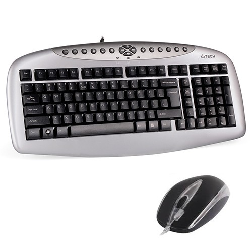 A4 Tech KB-2103D Q PS/2 Klavye Mouse Seti