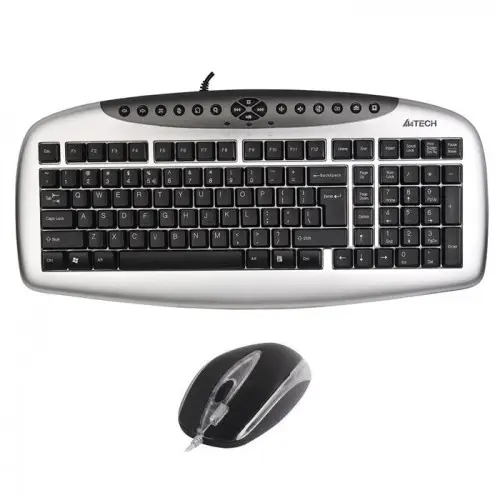 A4 Tech KB-2103D Q PS/2 Klavye Mouse Seti