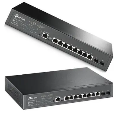 Tp-Link T2500G-10MPS 8 Port Yönetilebilir Switch