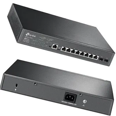 Tp-Link T2500G-10MPS 8 Port Yönetilebilir Switch