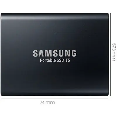 Samsung T5 MU-PA2T0BWW 2TB Taşınabilir SSD Disk