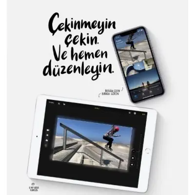 Apple iPad 7. Nesil 128GB Wi-Fi 10.2″ Gümüş MW782TU/A Tablet