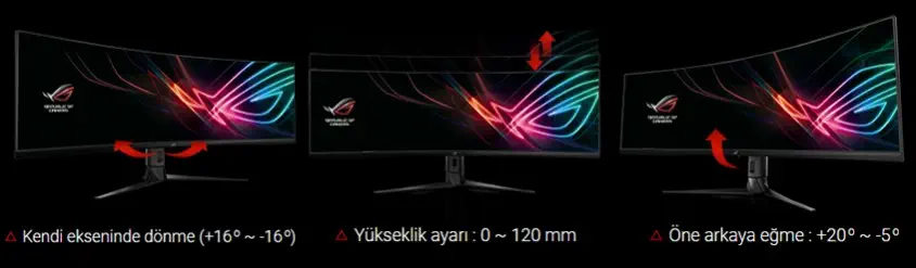 Asus ROG Strix XG49VQ 49” DFHD Curved Gaming Monitör