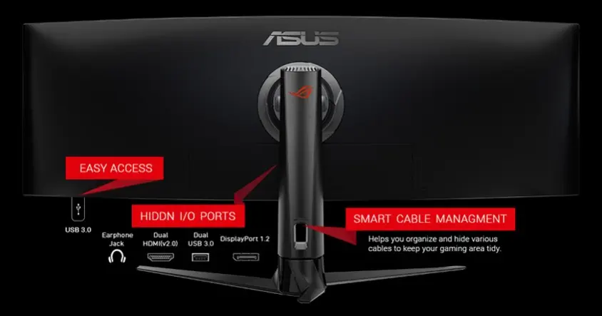 Asus ROG Strix XG49VQ 49” DFHD Curved Gaming Monitör