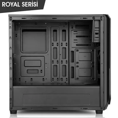 Power Boost Royal VK-G1002S Mid-Tower Gaming Kasa