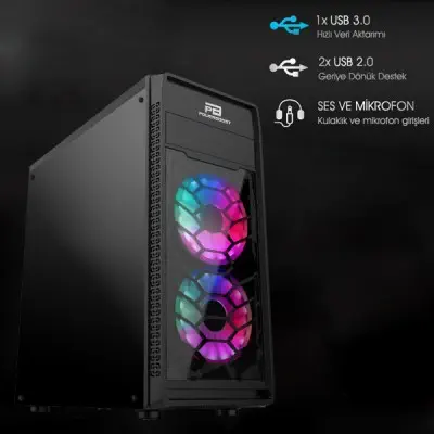 Power Boost VK-G2090C Mid-Tower Kasa