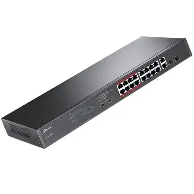 Tp-Link TL-SL1218MP 16 Port Yönetilemez Switch