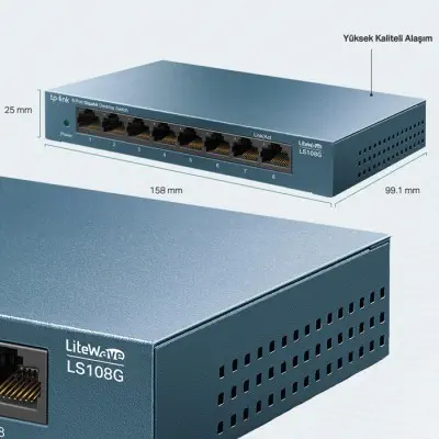 Tp-Link LiteWave LS108G 8 Port Switch