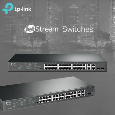 Tp-Link JetStream T1500-28PCT Smart PoE Switch (TL-SL2428P)