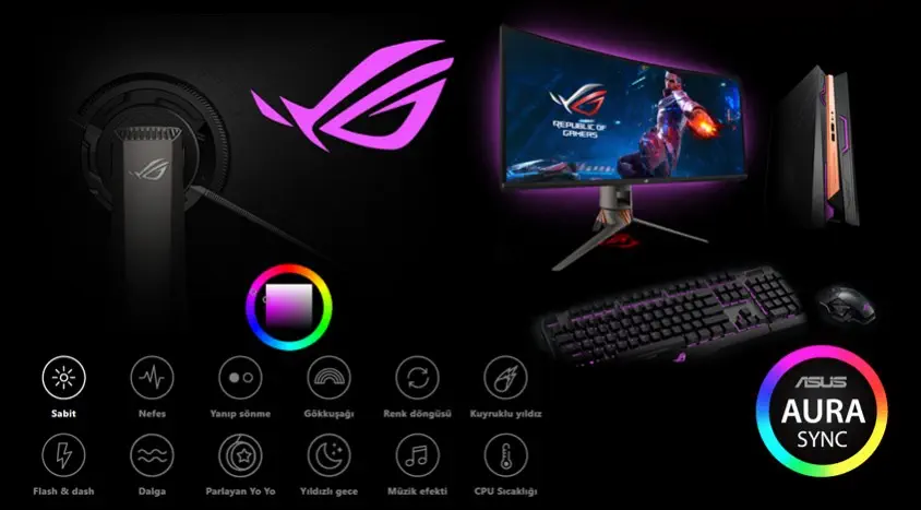 Asus ROG Swift PG349Q 34 inc UWQHD Curved Gaming Monitör