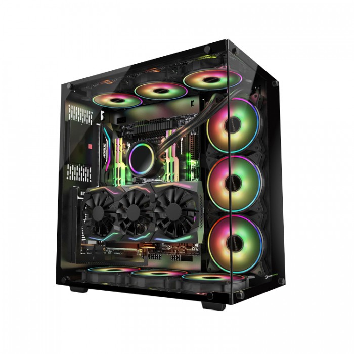 GamePower WARCRY 650W 80+ Bronz Temperli Gaming Kasa 