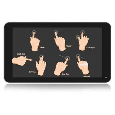 Everest Everpad SC-725 16GB Wi-Fi 7″ Kırmızı Tablet