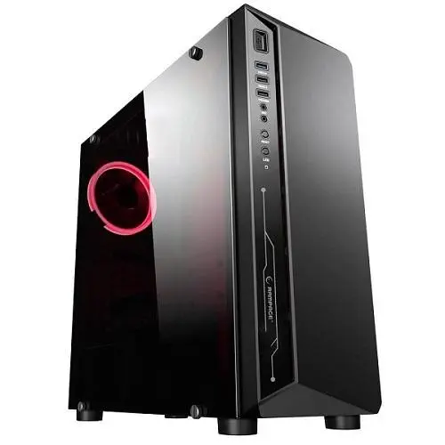 Rampage Shadow 600W Mid-Tower Gaming Kasa