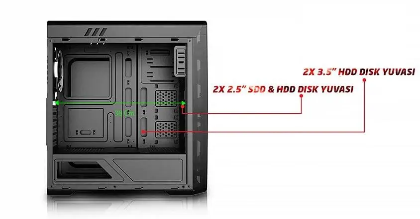 Rampage Prestige Gaming Kasa