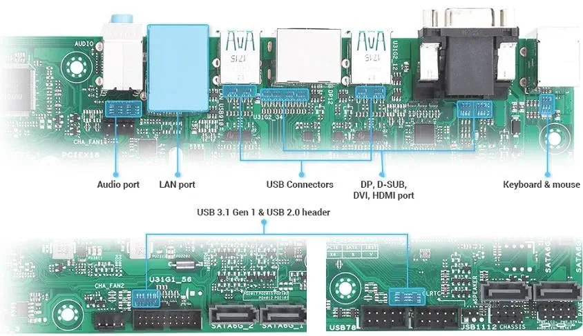 Asus Prime B360M-C/CSM Anakart