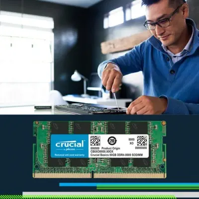 Crucial Basics SODIMM CB8GS2400 8GB Notebook Ram