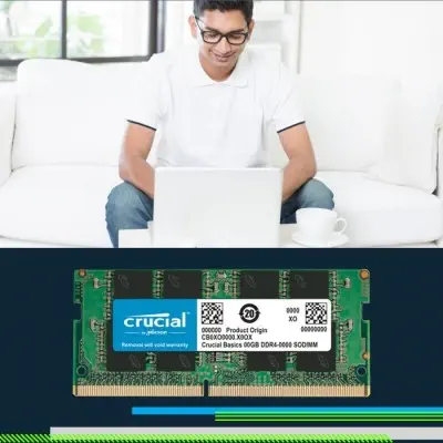 Crucial Basics SODIMM CB8GS2400 8GB Notebook Ram