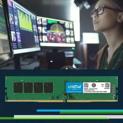 Crucial Basics UDIMM CB8GU2400 8GB Ram