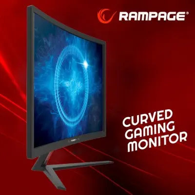 Rampage Bright RM-61 24 inc Curved Gaming Monitör