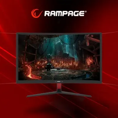 Rampage Bright RM-61 24 inc Curved Gaming Monitör