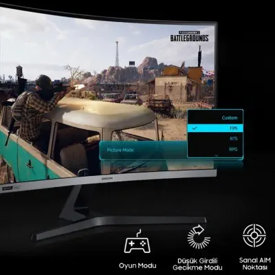 Samsung CRG5 LC27RG50FQMXUF 27 inc Curved Gaming Monitör