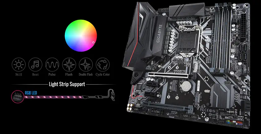 Gigabyte Z390 M Gaming mATX Gaming (Oyuncu) Anakart